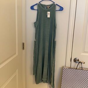Anthropologie Holding Horses Sage Green Dress